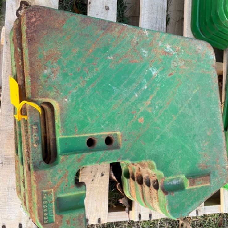 (6) John Deere Front Weights