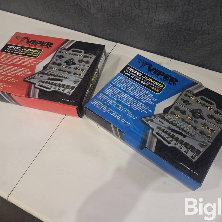 Viper SAE & Metric Tap & Die Sets