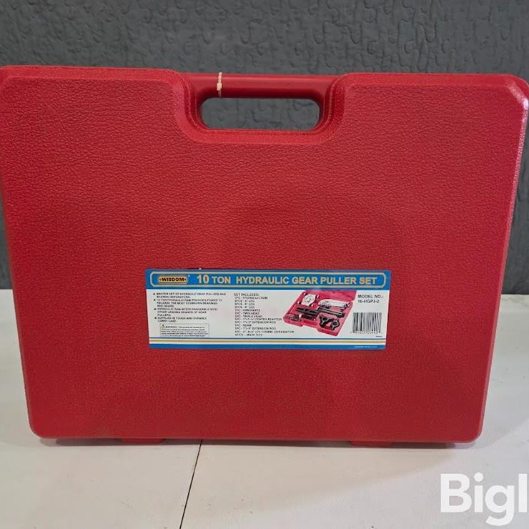 Wisdom 16-HGP3-2 10-Ton Hydraulic Gear Puller Set