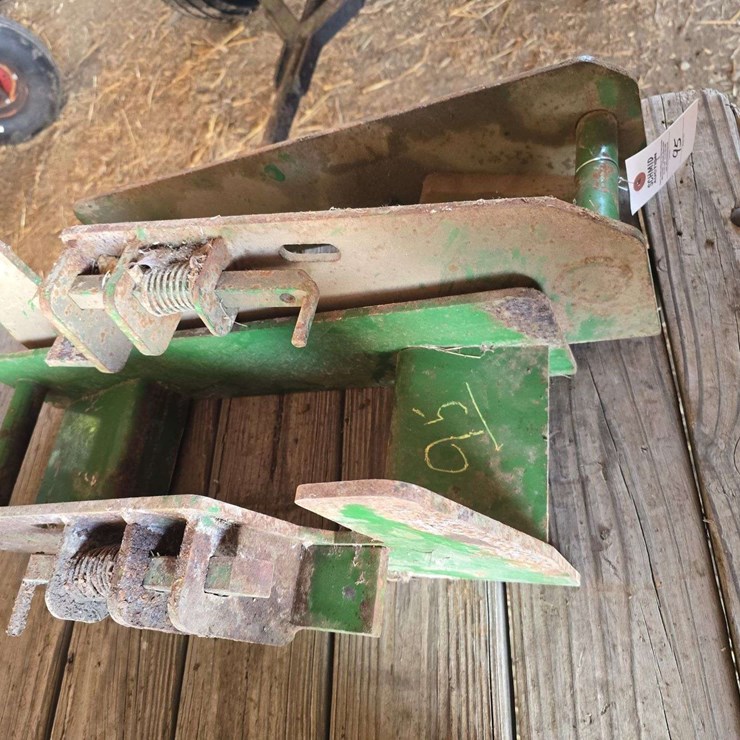 2 quick attach hook ups for JD loader