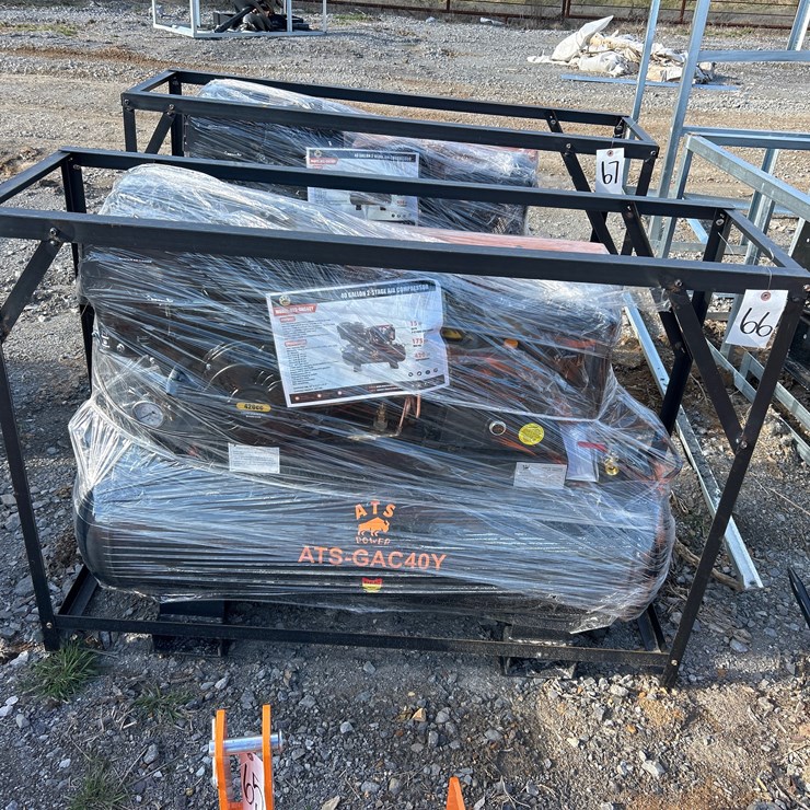 #66 • ATS 40 GALLON TWO STAGE AIR COMPRESSOR