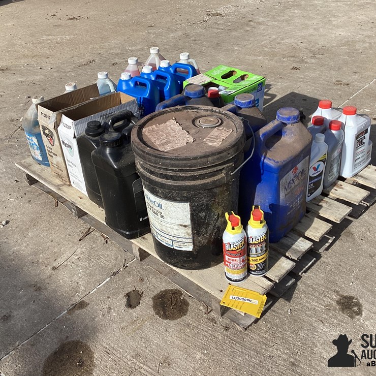 Unopened Misc Fluids & Oils