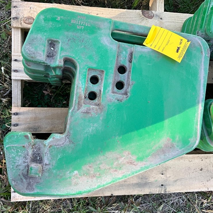 (6) John Deere Front Weights