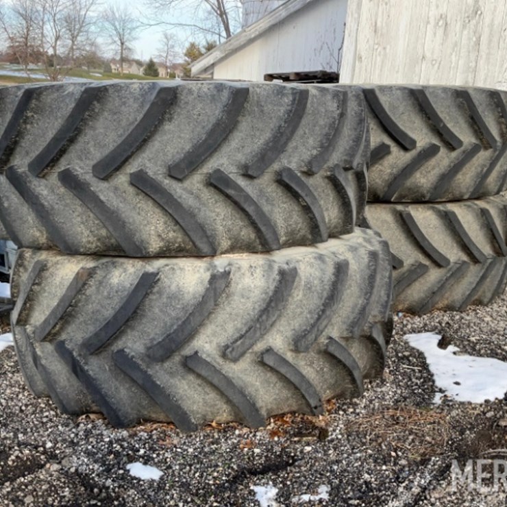 (4) Goodyear 710/70R38 Floater Tires