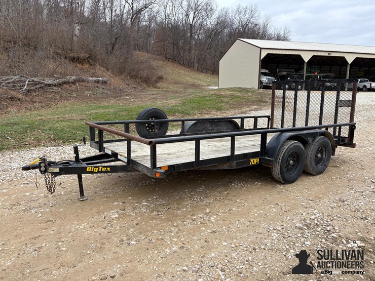 2020-bigtex-70pl-16'-t/a-utility-trailer-image-1