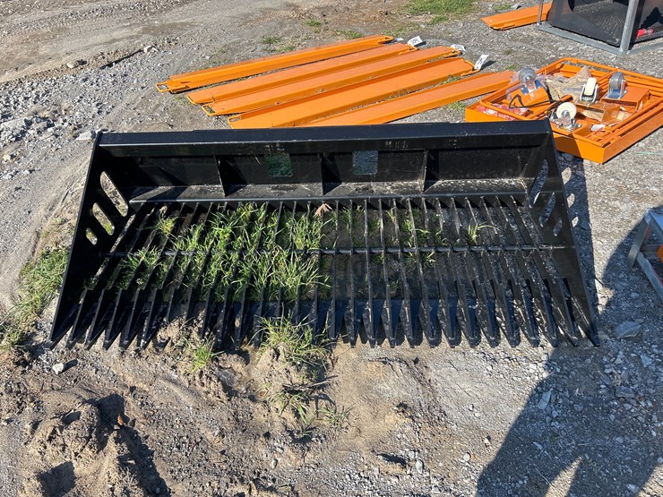 #34-•-unused-78”-skid-steer-rock-bucket-image-1