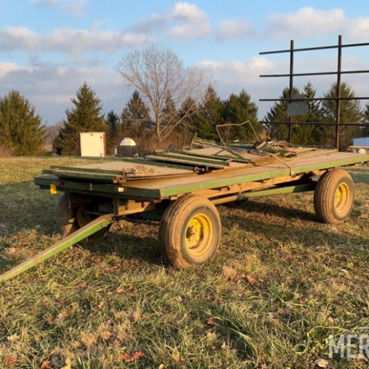 14ft. Hay Rack on John Deere Running Gear