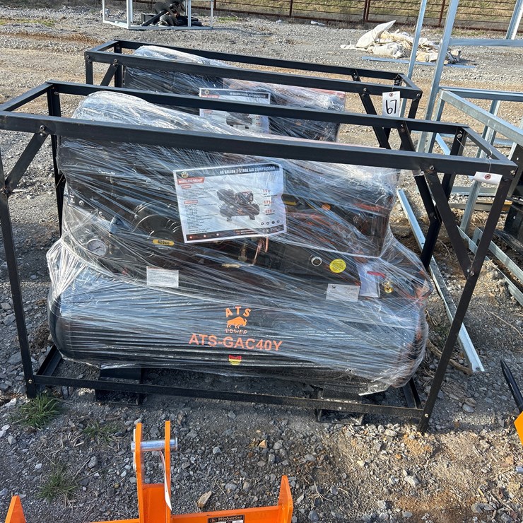 #67 • ATS 40 GALLON TWO STAGE AIR COMPRESSOR