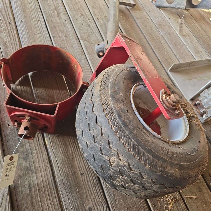 10" auger assist wheel
