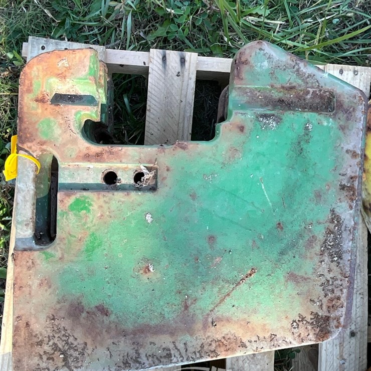(4) John Deere Front Weights