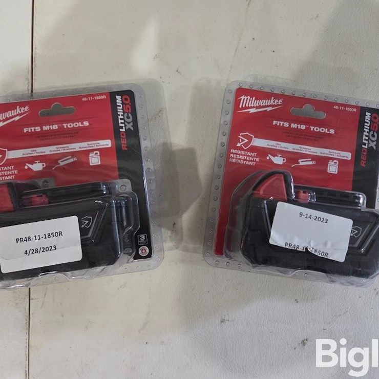 Milwaukee Red Lithium XC5.0 Batteries