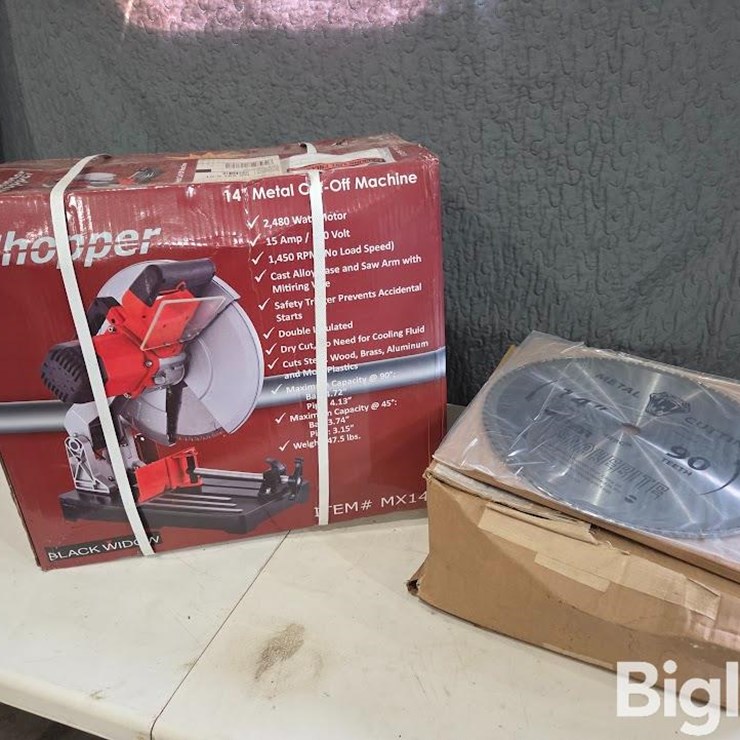 Black Widow The Chopper Metal Cut-Off Saw