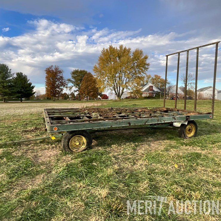 Hay Rack on John Deere Running Gear
