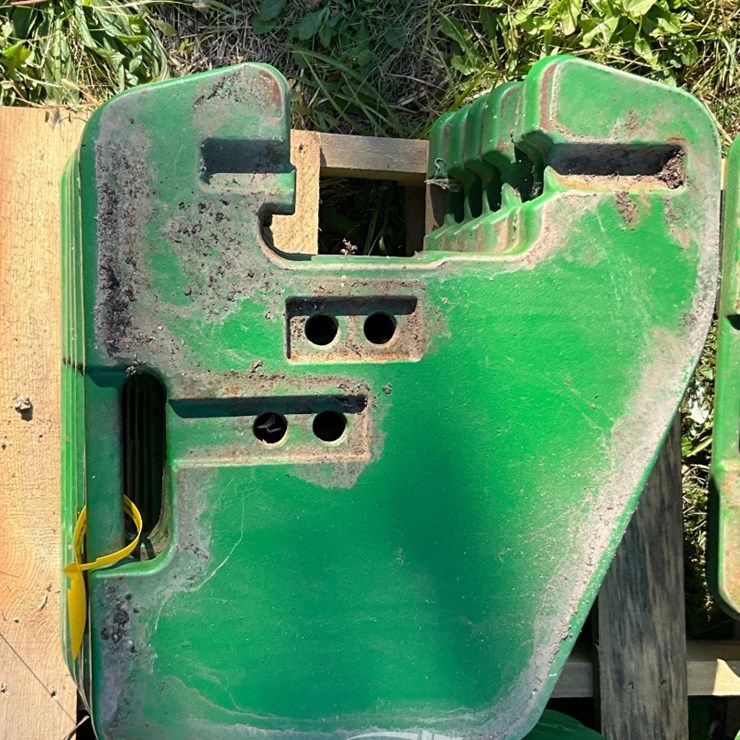 (6) John Deere Front Weights