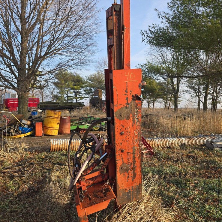 3pt post pounder, hyd drive