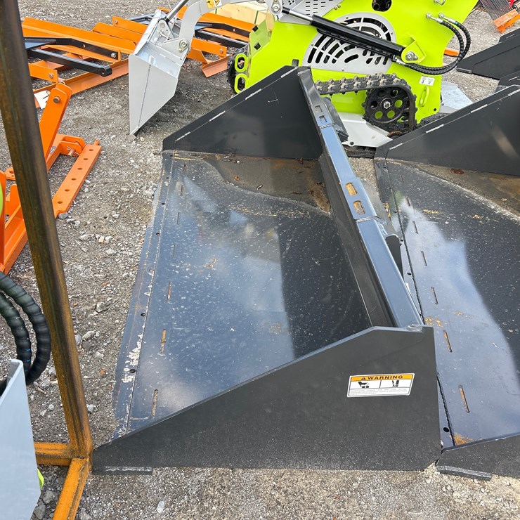 #92 • UNUSED 78” SKID STEER SMOOTH BUCKET