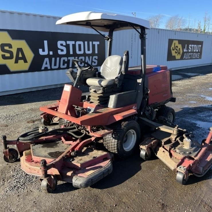 2011 Toro Groundsmaster 4000D 4WD Rotary Mower