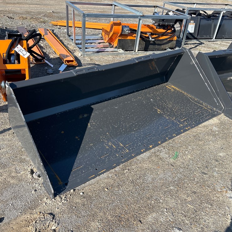 #22 • 82” UNUSED SKID STEER SMOOTH BUCKET