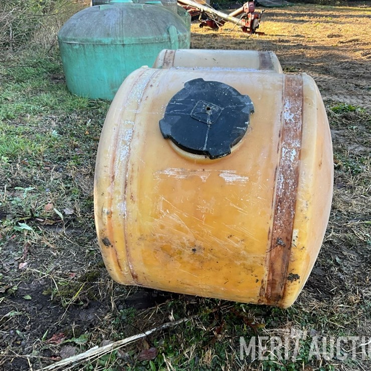 (2) 200 Gallon John Deere Poly Tanks
