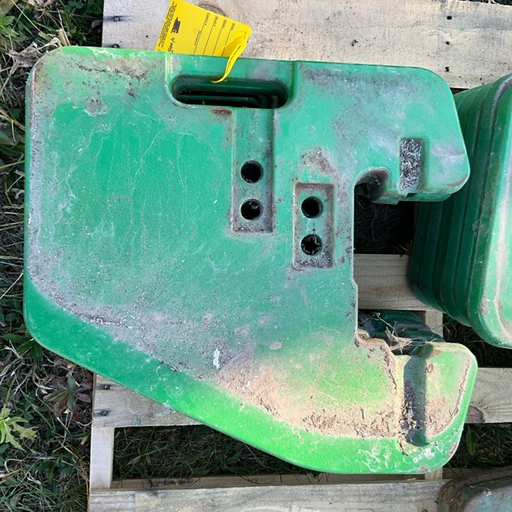 (6) John Deere Front Weights