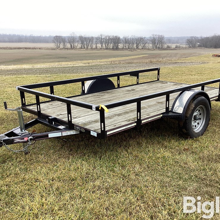2017 Heartland 12' S/A Utility Tip Trailer