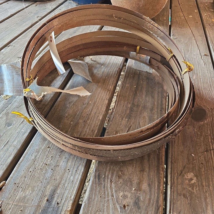 3/4"W x 11ft W alloy saw bands