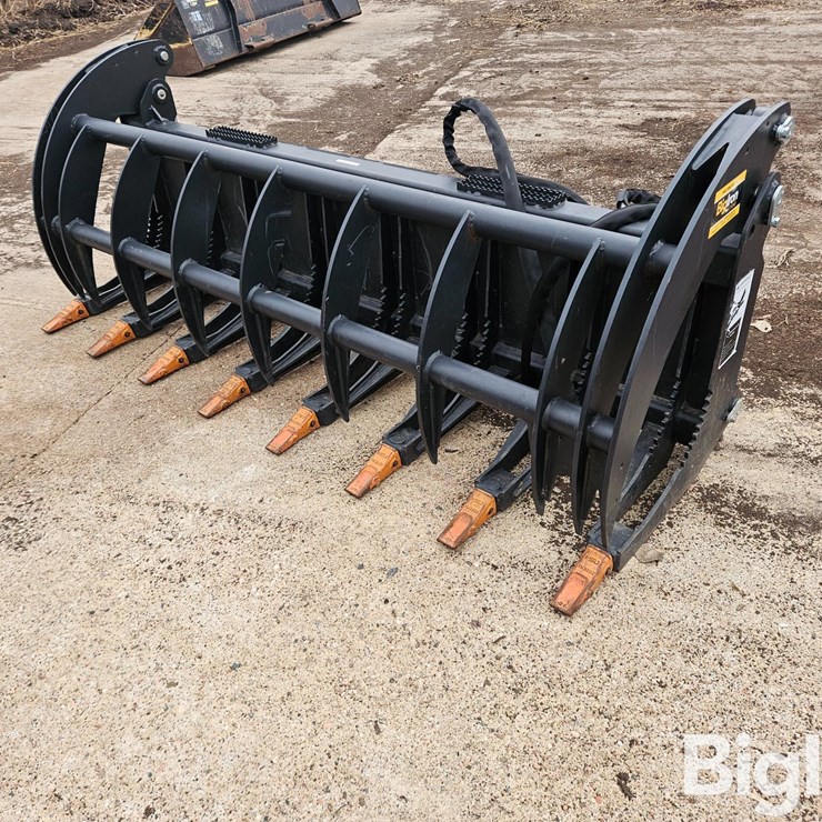 Brush Grapple Skid Steer Attachment