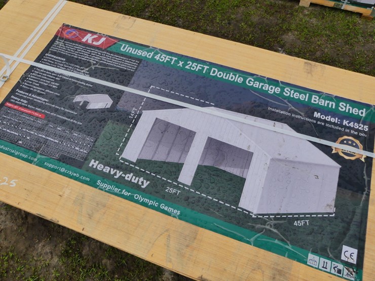kj-k4525-45'x25'-double-garage-barn-shed-image-2