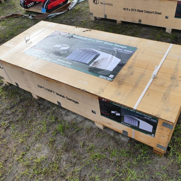 KJ K2030 20'x30' Metal Garage