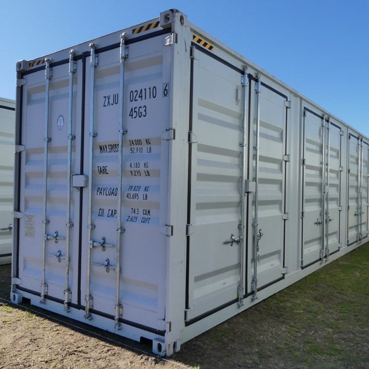 40' High Cube Multi Door Shipping Container