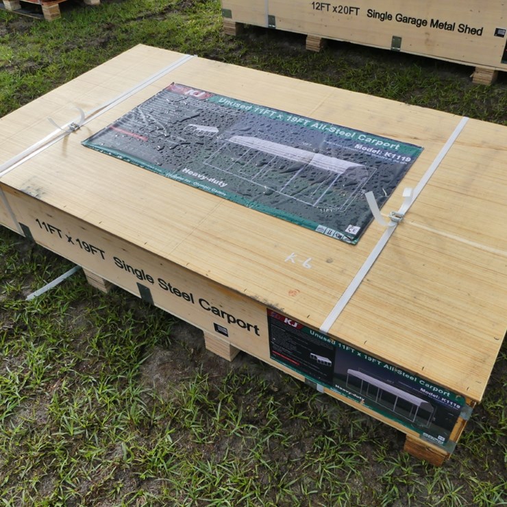 KJ K1119 11'x19' Carport