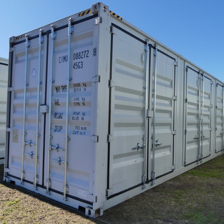 40' High Cube Multi-Door Shipping Container