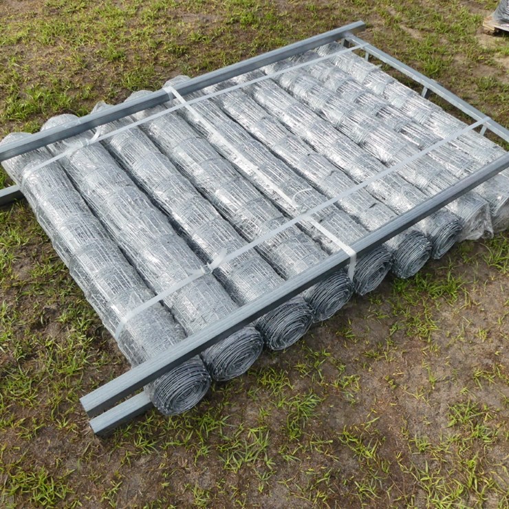 (10) Rolls of Galvanized Wire