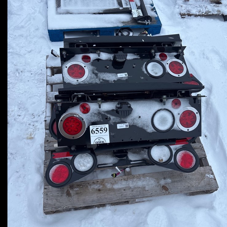 #6559 • E1. A pallet of miscellaneous tail lights