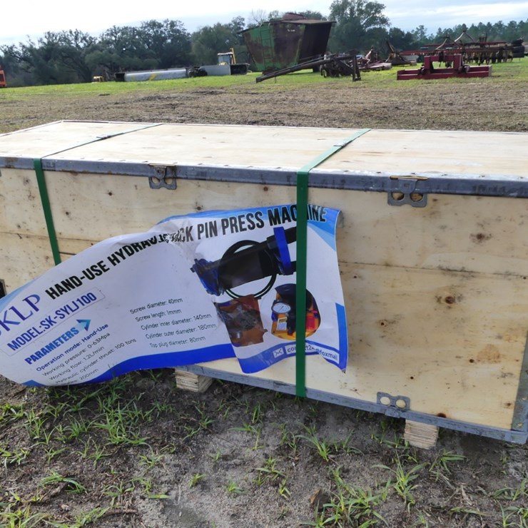 SKLP SK-SYLJ100 Hand-Use Hydraulic Track Pin Press Machine