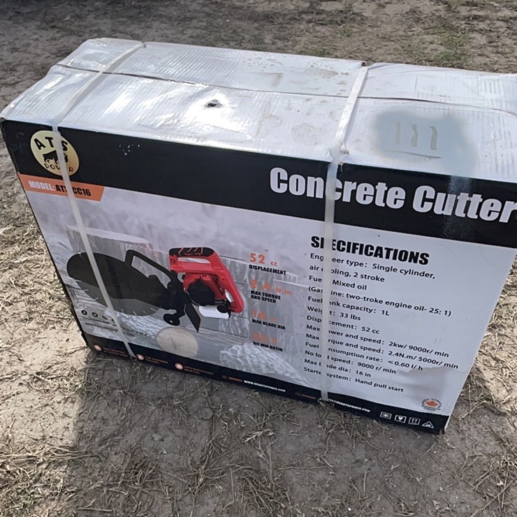 NEW LANDHONOR LDH-CC16 CONCRETE CUTTER NEW SUPPORT EQUIPMENT
