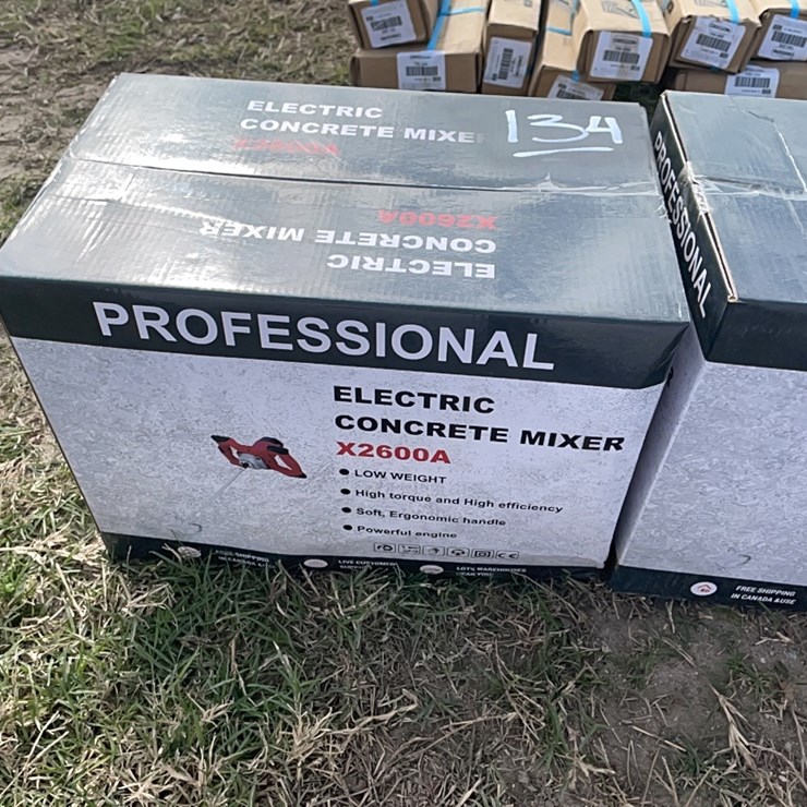 NEW LANDHONOR LDH-PAM1200 PUTTY ASH MIXER NEW SUPPORT EQUIPMENT