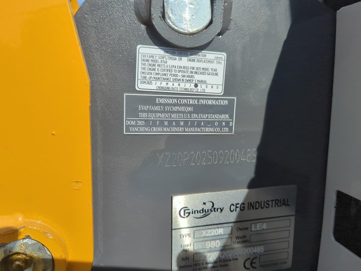 new-cfg-xz20r-hydraulic-excavator-image-6