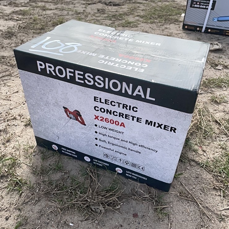 NEW LANDHONOR LDH-PAM1200 PUTTY ASH MIXER NEW SUPPORT EQUIPMENT