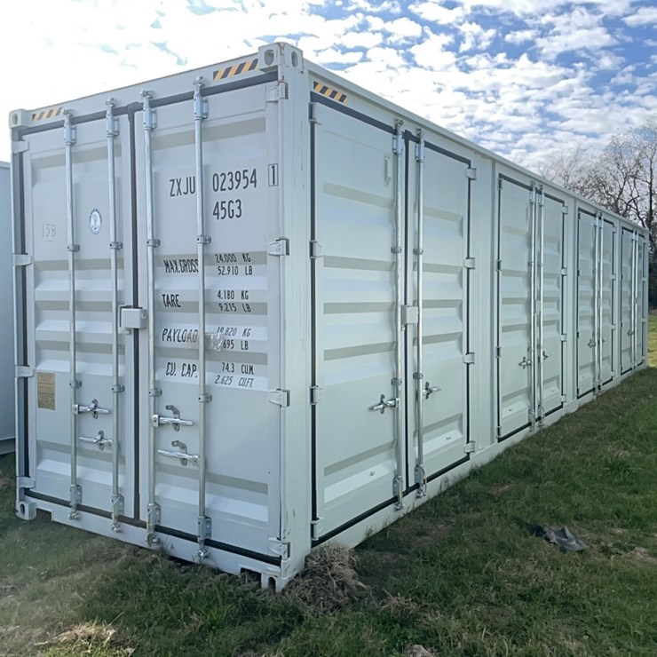 NEW 40FT. HIGH CUBE MULTI-USE CONTAINER