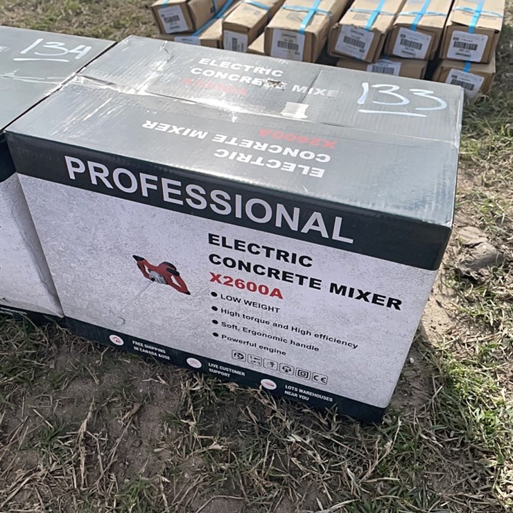 NEW LANDHONOR LDH-PAM1200 PUTTY ASH MIXER NEW SUPPORT EQUIPMENT