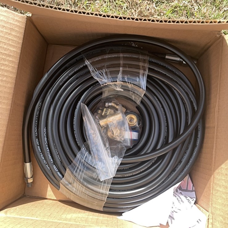 NEW 100 FT 4000 PSI SEWER JET CLEANING HOSE NEW SUPPORT EQUIPMENT