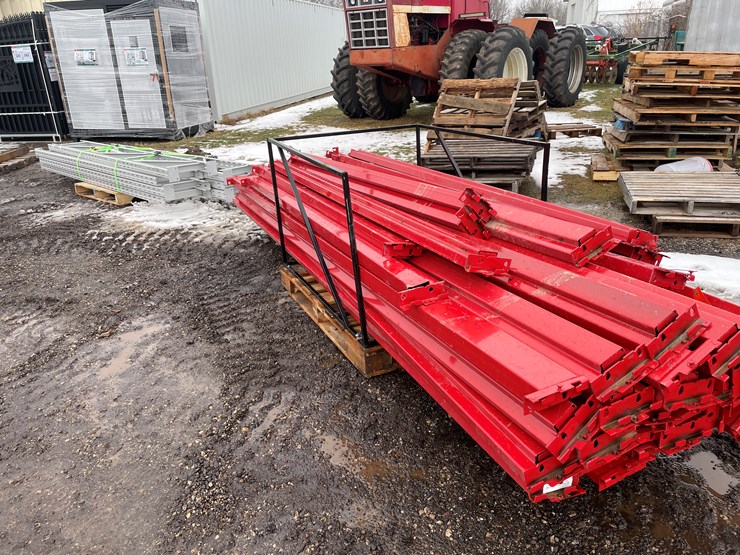 #1315-•-pallet-of-crossmembers-and-uprights-image-1