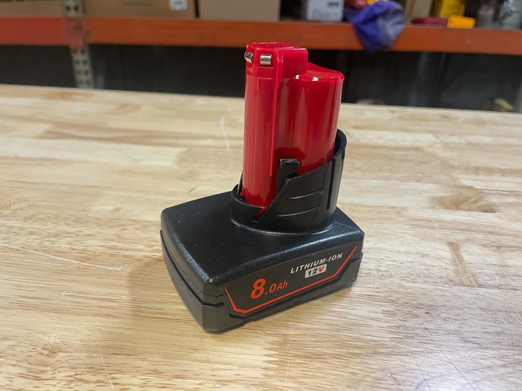 #2043-•-(2)-milwaukee-compatible-12v-8.0ah-batteries-(pr11)-image-4