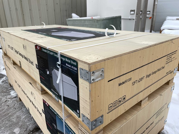 #2011-•-12"-x-20"-single-garage-metal-shed-(o12)-image-3