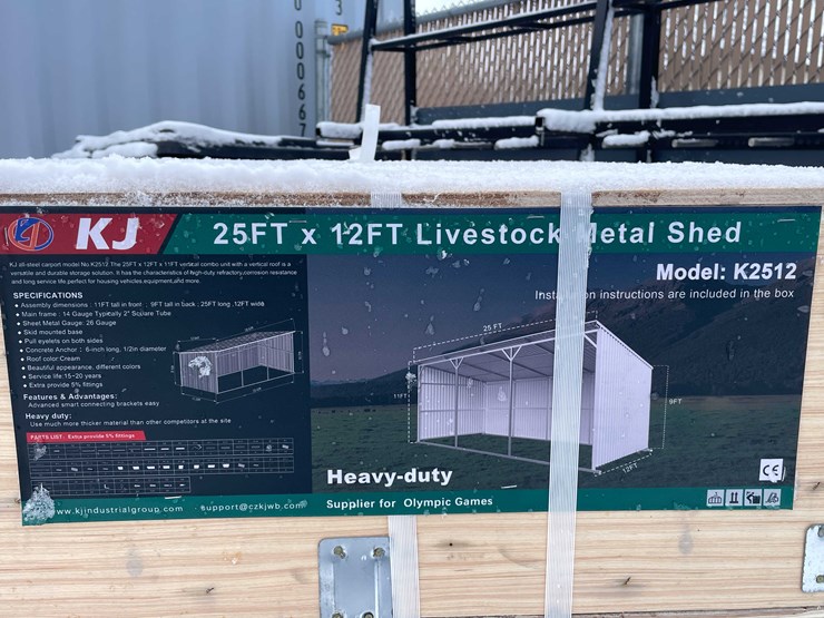 #4019-•-25'-x-12'-livestock-metal-shed-(o10)-image-1