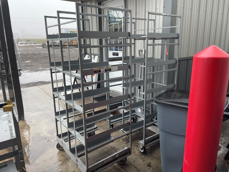 #1303-•-(2)-steel-warehouse-racks-image-1