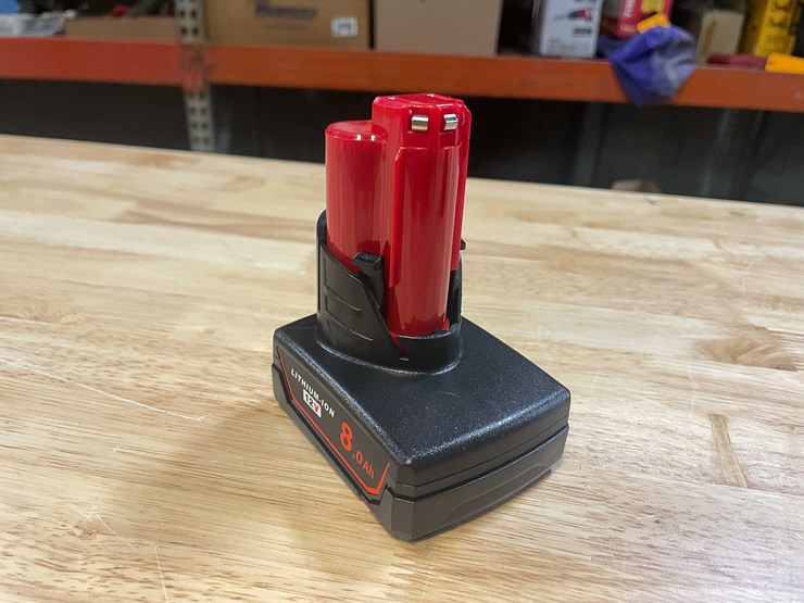 #2043-•-(2)-milwaukee-compatible-12v-8.0ah-batteries-(pr11)-image-3