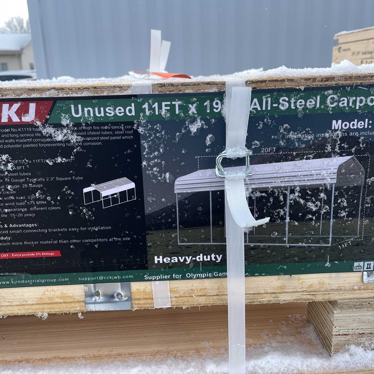 #2015 • 11' x 19' All Steel Carport (O12)