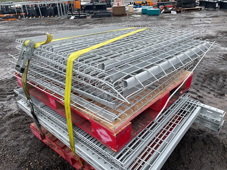 #1316-•-(2)-pallets-of-racks-and-uprights-for-pallet-racking-image-6